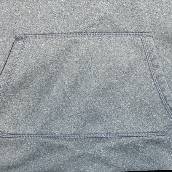 🎉HP🎉Nike Women’s Thermal Fit Long Sleeve Hoodie Gray And White Turtleneck-Medium - Picture 8 of 14